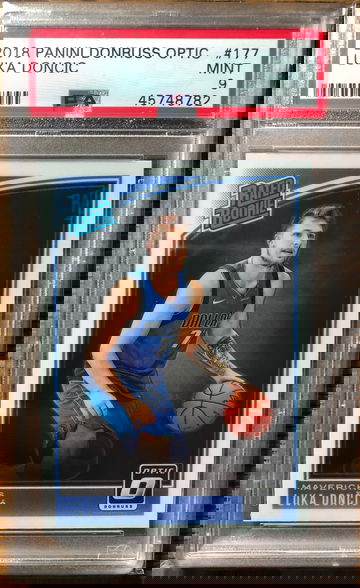 2019 Donruss Optic Luka Doncic PSA 9