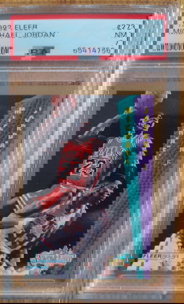 1992-93 Fleer Michael Jordan PSA 7