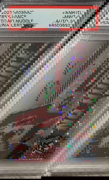 2021 Mosaic No Huddle Autographs Trey Lance 