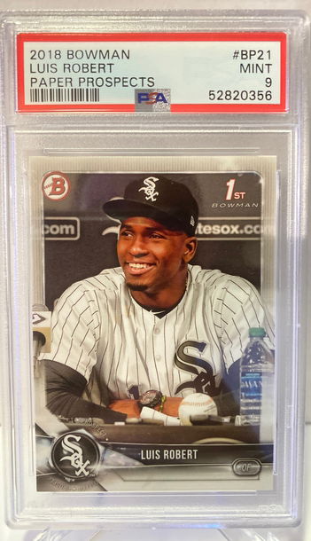 Luis Robert Bowman #bp21 PSA 9