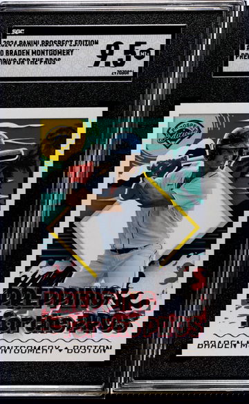 2024 Panini Prospect Edition #10 Braden Montgomery Prepping For The Pros SGC 9.5