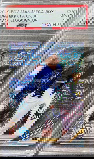 2019 Bowman Mega Fernando Tatis Jr. PSA 9