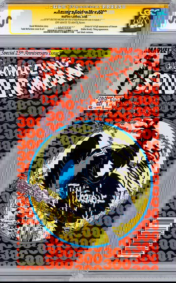 AMAZING SPIDER-MAN #300 CGC-SS 6.0 *SIGNED BY TODD MCFARLANE & STAN LEE* 1988