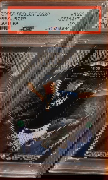 Derek Jeter Topps Project 2020 Ben Baller PSA 10