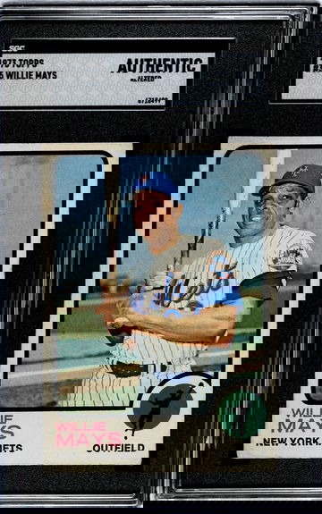 1973Topps Wille Mays #305 Authentic Altered (HOF)