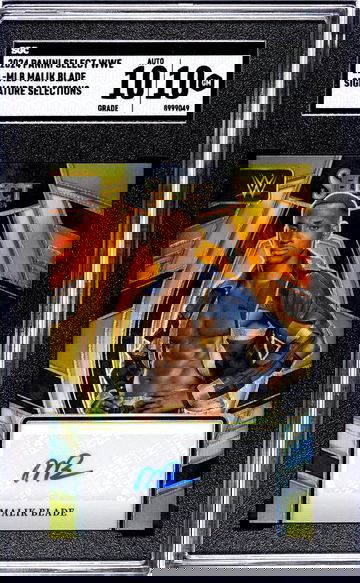 2024 Panini Select Wwe #SL-MLB Malik Blade Sig. Selections SGC 10