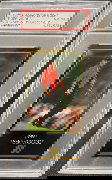 1998 Champions of Golf Tiger Woods The Masters Collection RC