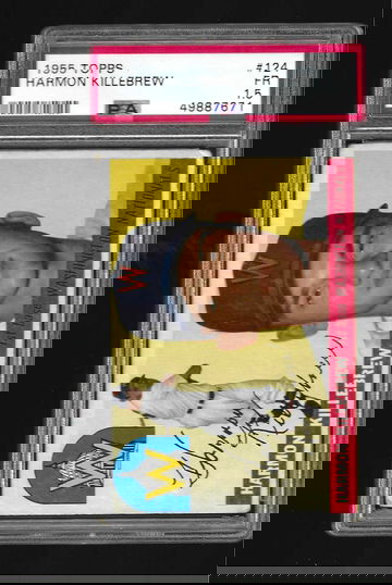 1955 TOPPS HARMON KILLEBREW PSA 1.5