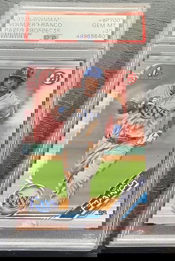 2019 Bowman Wander Franco PSA 10