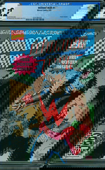 WONDER MAN v1991 #1, CGC 9.2 NM-