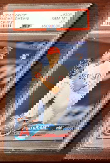 2018 Topps Shohei Ohtani PSA 10 Gem MINT RC #700 Angels Rookie Card Pitching 
