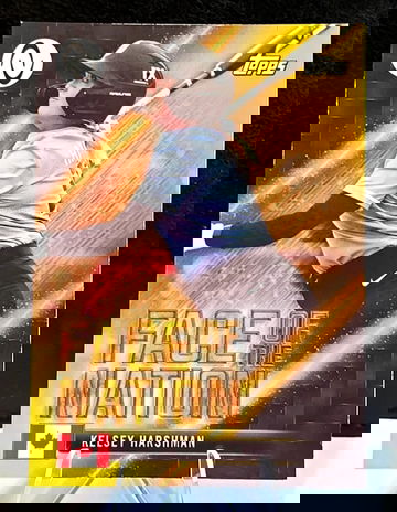 2023 TOPPS ATHLETES UNLIMITED  KELSEY HARSHMAN  GOLD /25  SOFTBALL UW Madison 