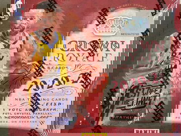 2020-21 Panini Crown Royale NBA Basketball 1st FOTL Hobby Box Sealed