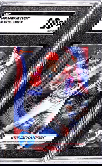 2024 Bowman's Best #48 Bryce Harper SGC 10