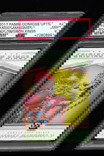 2017 Donruss Optic Patrick Mahomes Gridiron Kings