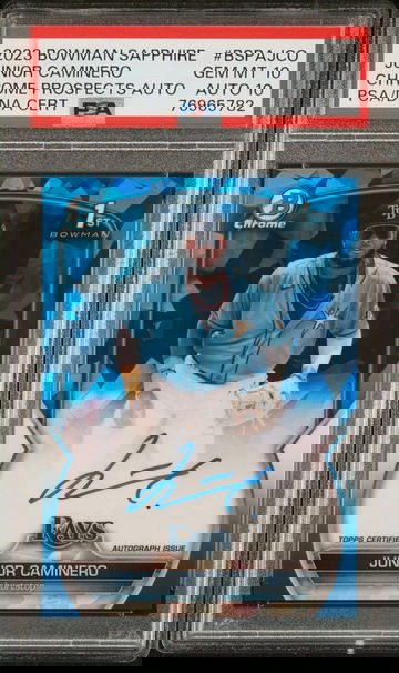 Junior Caminero 1st Bowman