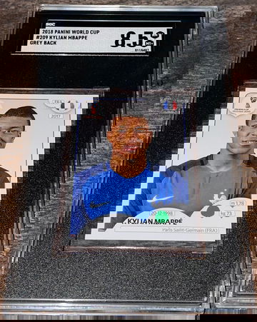 2018 Panini World Cup Sticker Kylian Mbappe RC #209