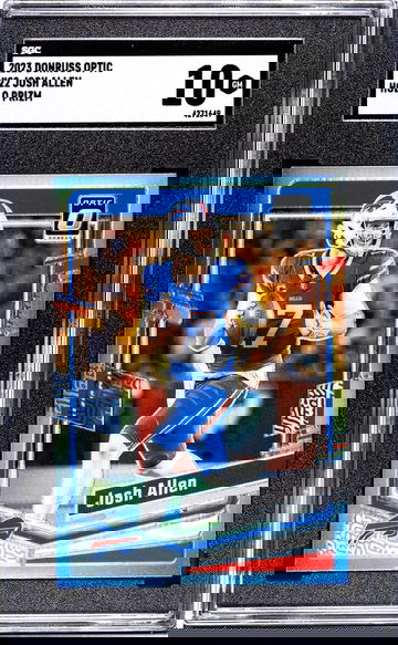 2023 Donruss Optic #22 Josh Allen Holo Prizm SGC 10