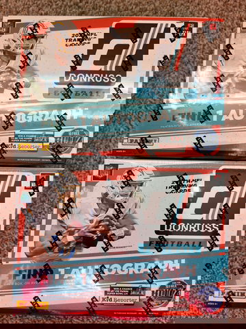 (2) Donruss Football Mega Box