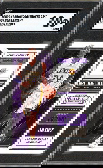 Kobe Bryant Contenders SGC 10 Gem Mint