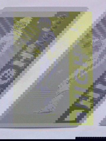 2018 Donruss Tom Brady "HighLights" Yellow Printing Plate 1/1