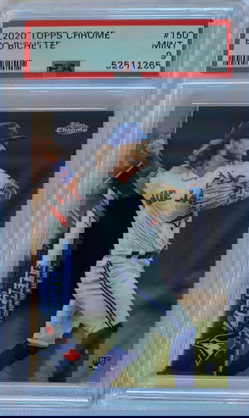 2020 Topps Chrome Bo Bichette PSA 9