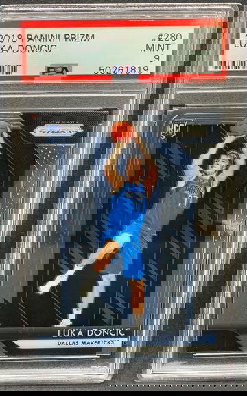 Luka Doncic 2018 Panini Prizm PSA 9