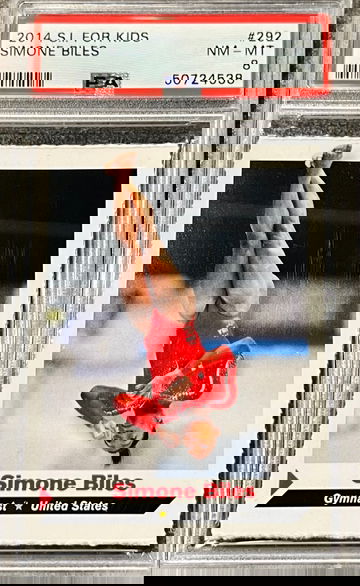 2014 S.I. For Kids Simone Biles PSA 8