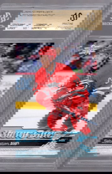 Sebastian Aho 2016-17 Upper Deck Young Guns RC