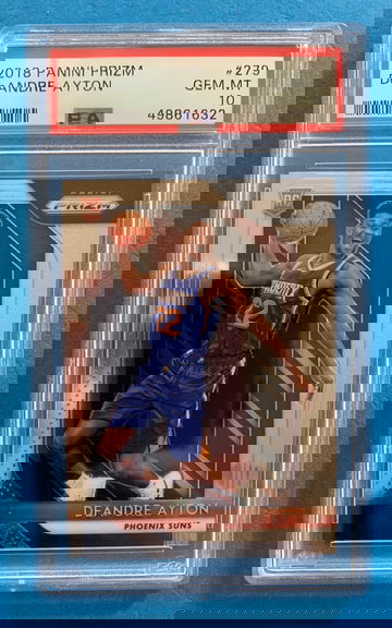 2018 prizm deandre ayton psa 10