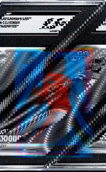 HOT! 2022-23 Bowman's Best NEON NEOPHYTES #NN-2 CJ STROUD Ohio State MINT+ RC