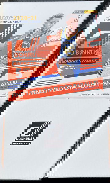 2020-21 Donruss Basketball FULL BOX 48pks 5 Card Packs Yellow Border 