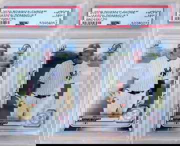 Jasson Dominguez Chrome Prospects PSA 9x2 