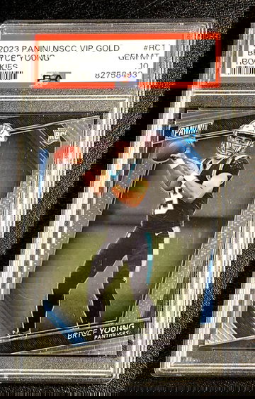 2023 Panini National Convention Gold VIP  Bryce Young  Rookies RC  PSA 10  Panthers