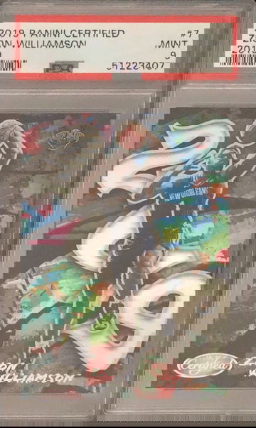 2019 Certified Graffiti Zion Williamson RC Rookie PSA 9 Mint