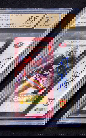 2013 Panini Contenders - Eric Reid - Rookie Auto Cracked Ice SSP /21 BGS 9.5 Gem Mint