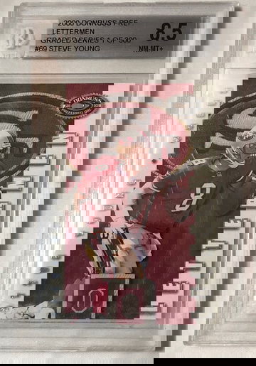 2000 DONRUSS PREF GRADED SERIES (1  of 300) #69  STEVE YOUNG   NM-MT 8.5