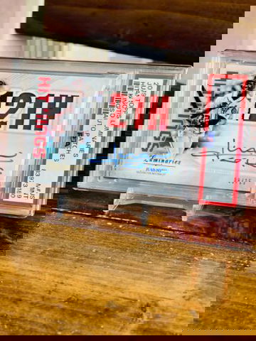 Juan Soto Game Used Triple Relic Auto /15 1st Year 2019 Luminaries PSA 9 POP 1