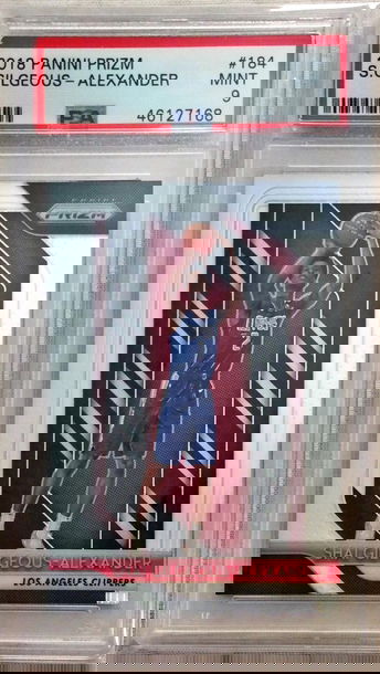 Shai Gilgeous Alexander 2019 Panini Prizm PSA 9