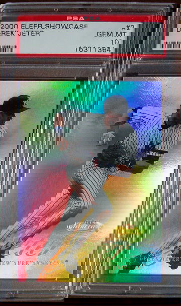Derek Jeter 2000 Fleer Showcase PSA 10