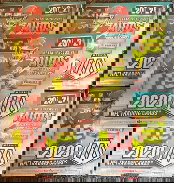 5 Walmart Mosaic NFL Mega Boxes