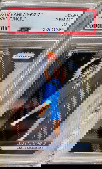 2018 Luka Doncic Panini Prizm PSA 10 Rookie