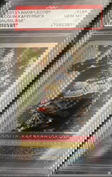 2013 Colin Kaepernick Score Showcase 35/99 PSA 10