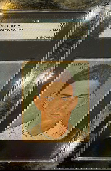 1933 Goudey Mel Ott (Rookie)