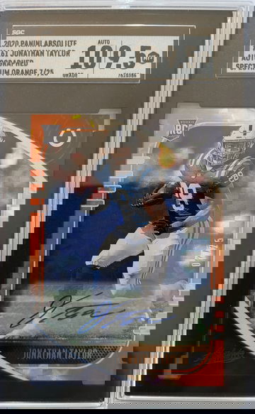 2020 Panini Absolute Jonathan Taylor Spectrum Orange /25