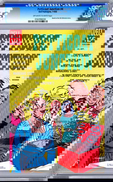 PETTICOAT JUNCTION #4 CGC 8.5 CULT 1960’S CBS TV SERIES ADAPTATION DELL 1965