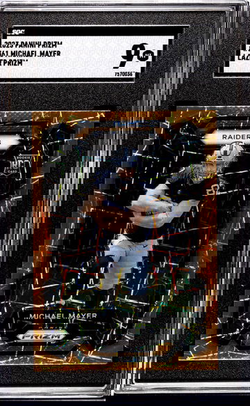 2023 Panini Prizm Lazer Michael Mayer #361 RC SGC 9