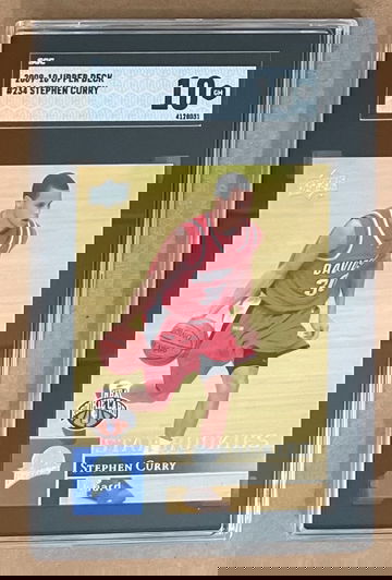 2009-10 Upper Deck Stephon Curry Star Rookie SP RC! SGC GEM-MINT 10!