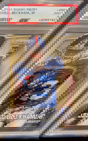 Odell Beckham Jr. 2014 Prizm RC PSA 9