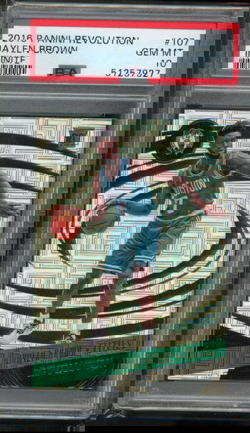 2016 Revolution Infinite Jaylen Brown PSA 10 